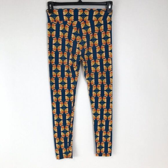 LuLaRoe Butterfly Print Leggings Women's OS / 2-10 Pull-On Mid-Rise Stretch Knit - Picture 3 of 10